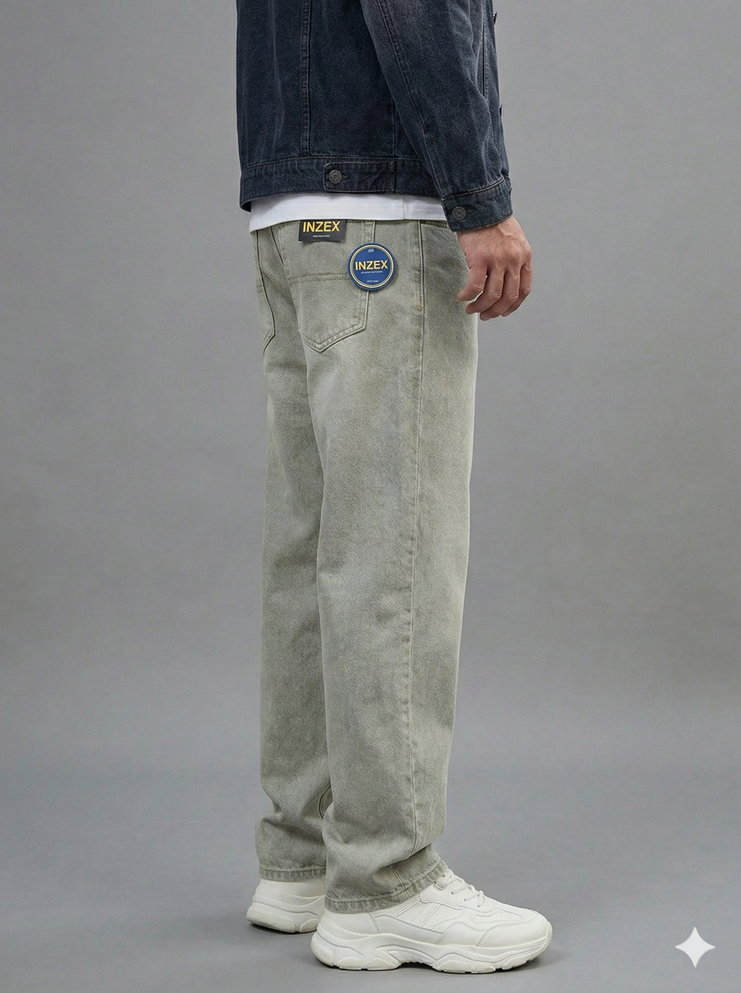 Beige Baggy Jeans (Upto 62% OFF)