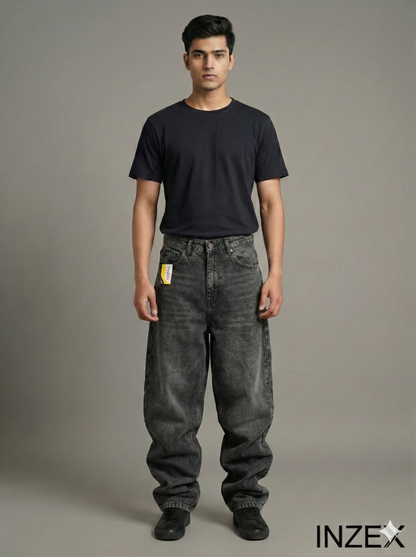 Black Cloud Baggy Jeans (Upto 60% OFF)