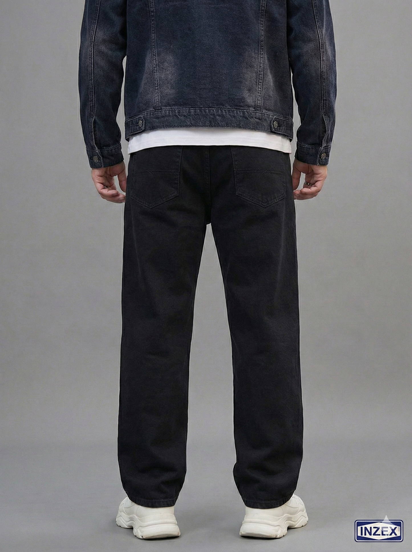 Solid Black Baggy Jeans (Upto 60% OFF)