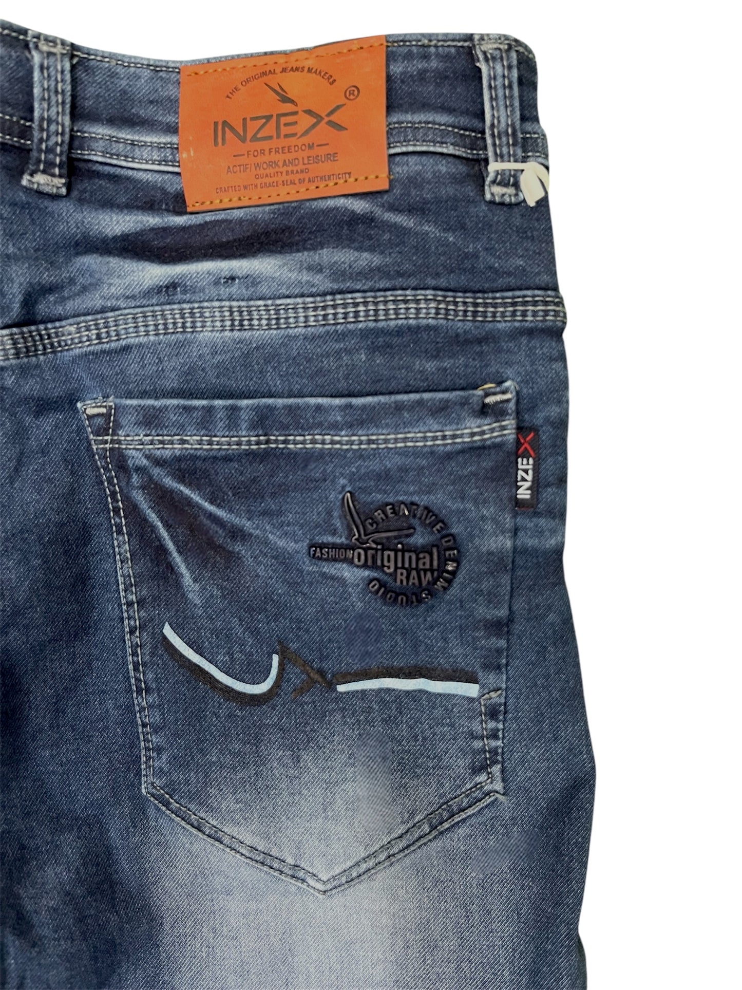 Inzex Mid-Rise Regular Fit Jeans (SALE)