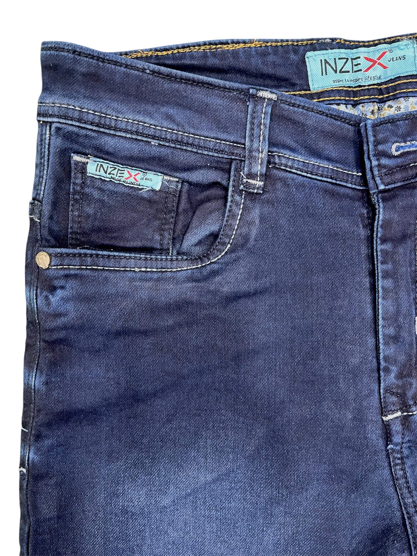 Inzex Mid-Rise Regular Fit Jeans (SALE)