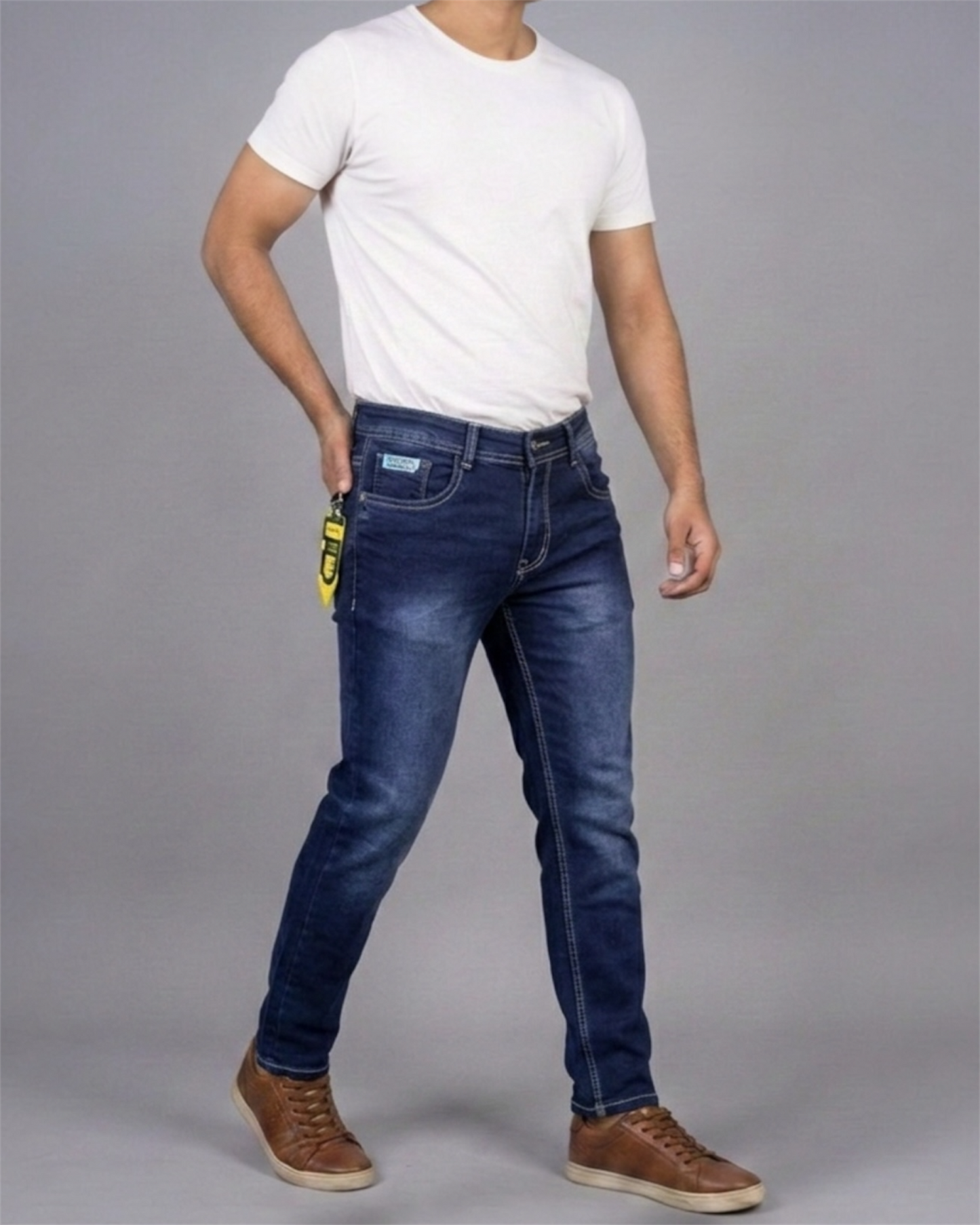 Inzex Mid-Rise Regular Fit Jeans (SALE)