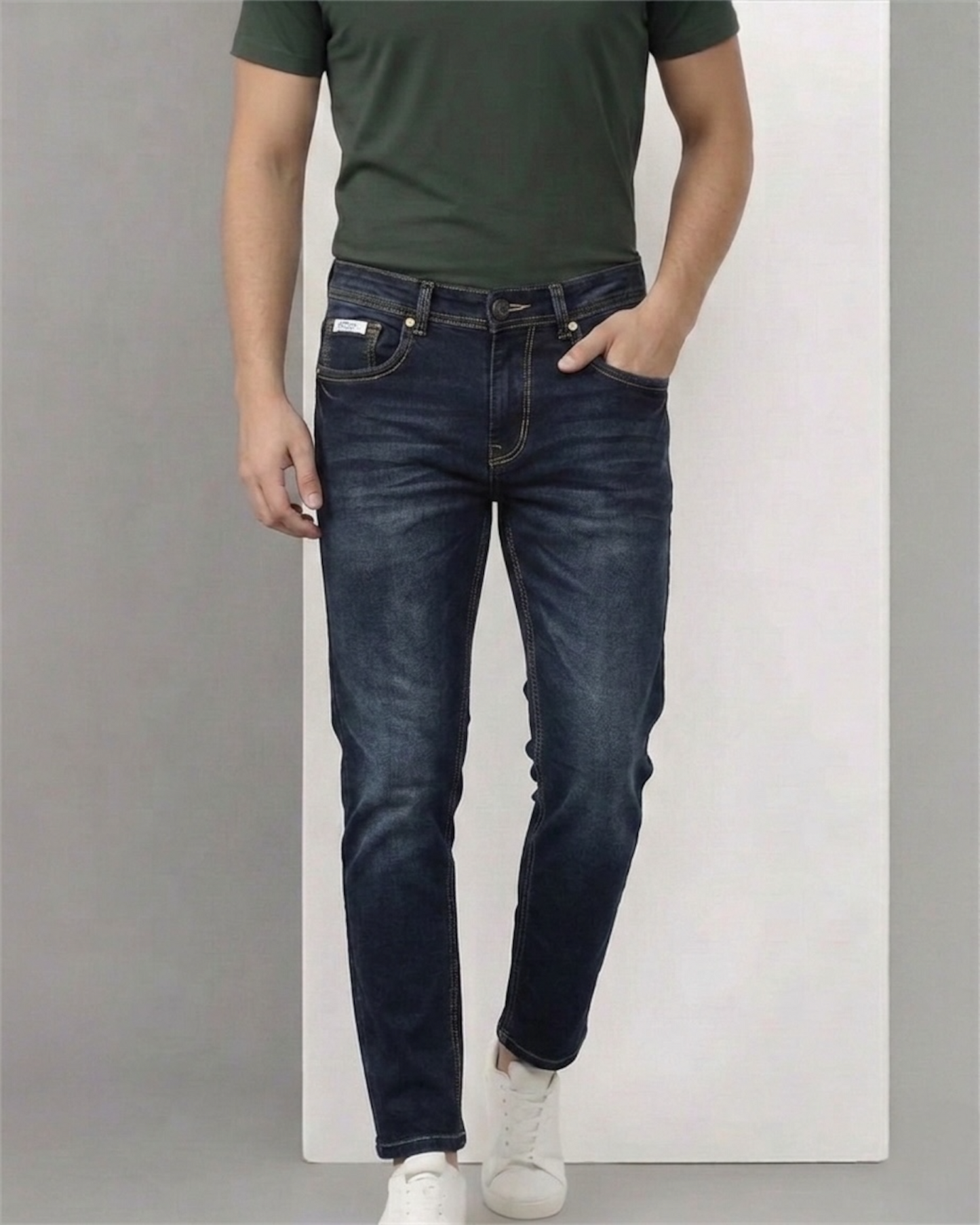 Inzex Mid-Rise Regular Fit Jeans (SALE)