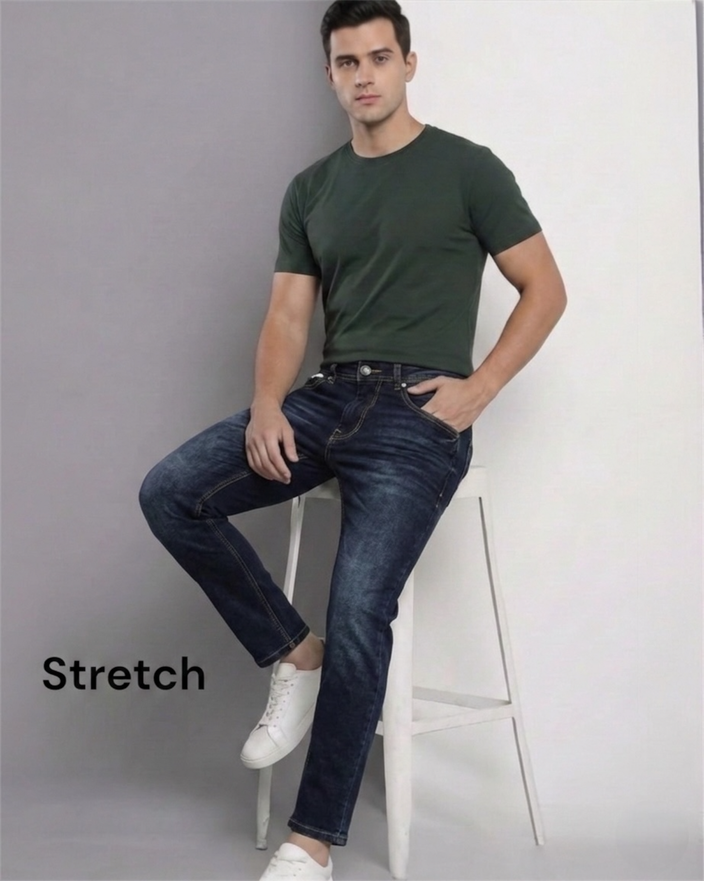 Inzex Mid-Rise Regular Fit Jeans (SALE)